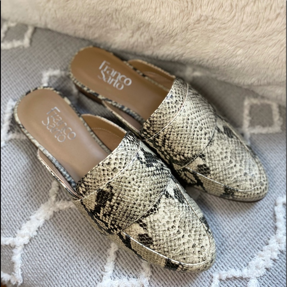 Like New Franco Sarto Malesa Mules 7.5